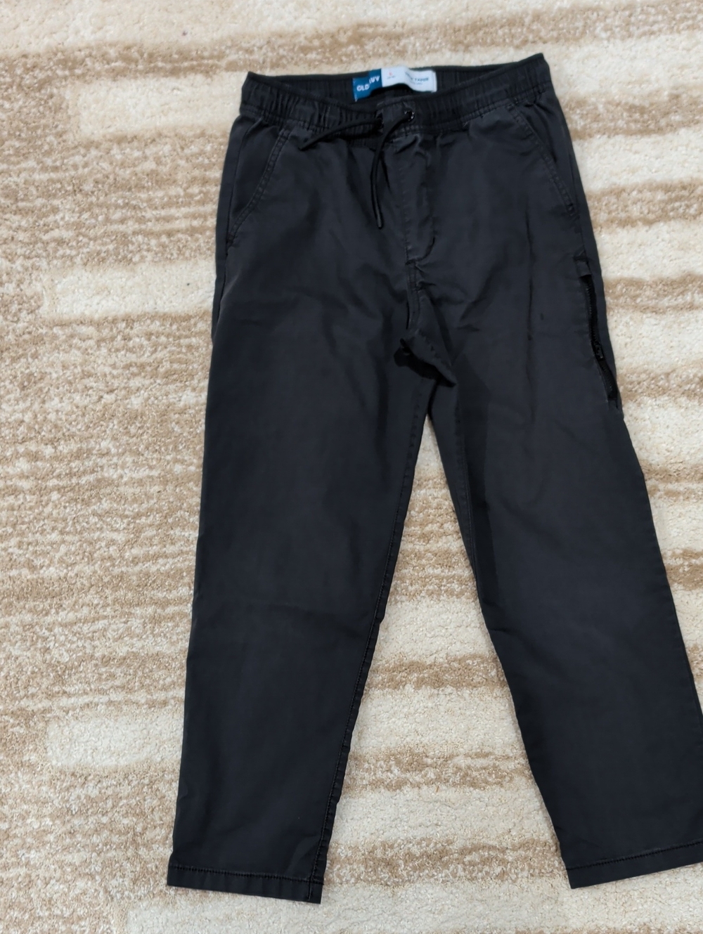 Old Navy Men's Black Cargo Jogger Pants